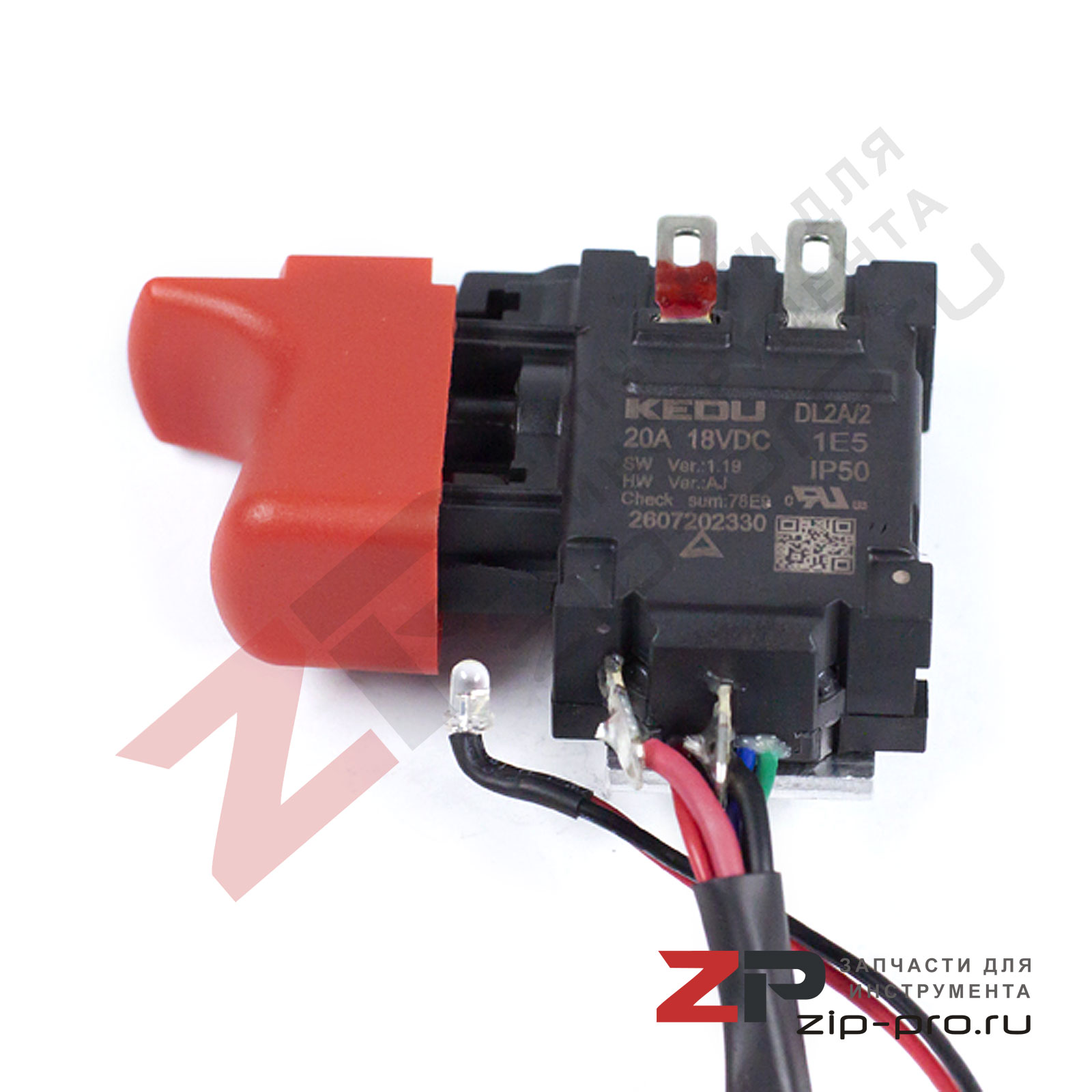 Электронный модуль 2607202330 для шуруповерта Bosch фото 3