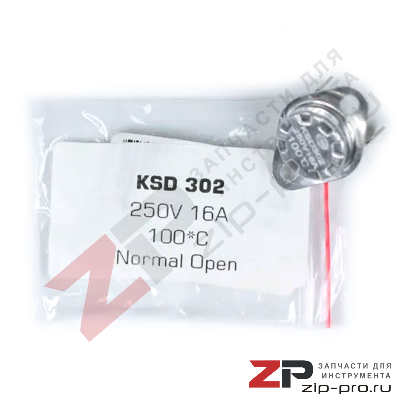 Терморегулятор KSD302_NO_100C 100C фото 1