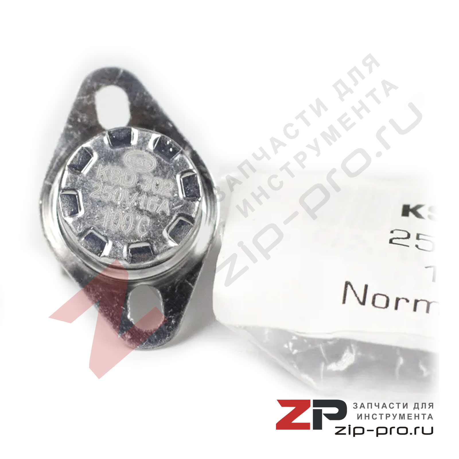 Терморегулятор KSD302_NO_100C 100C фото 2