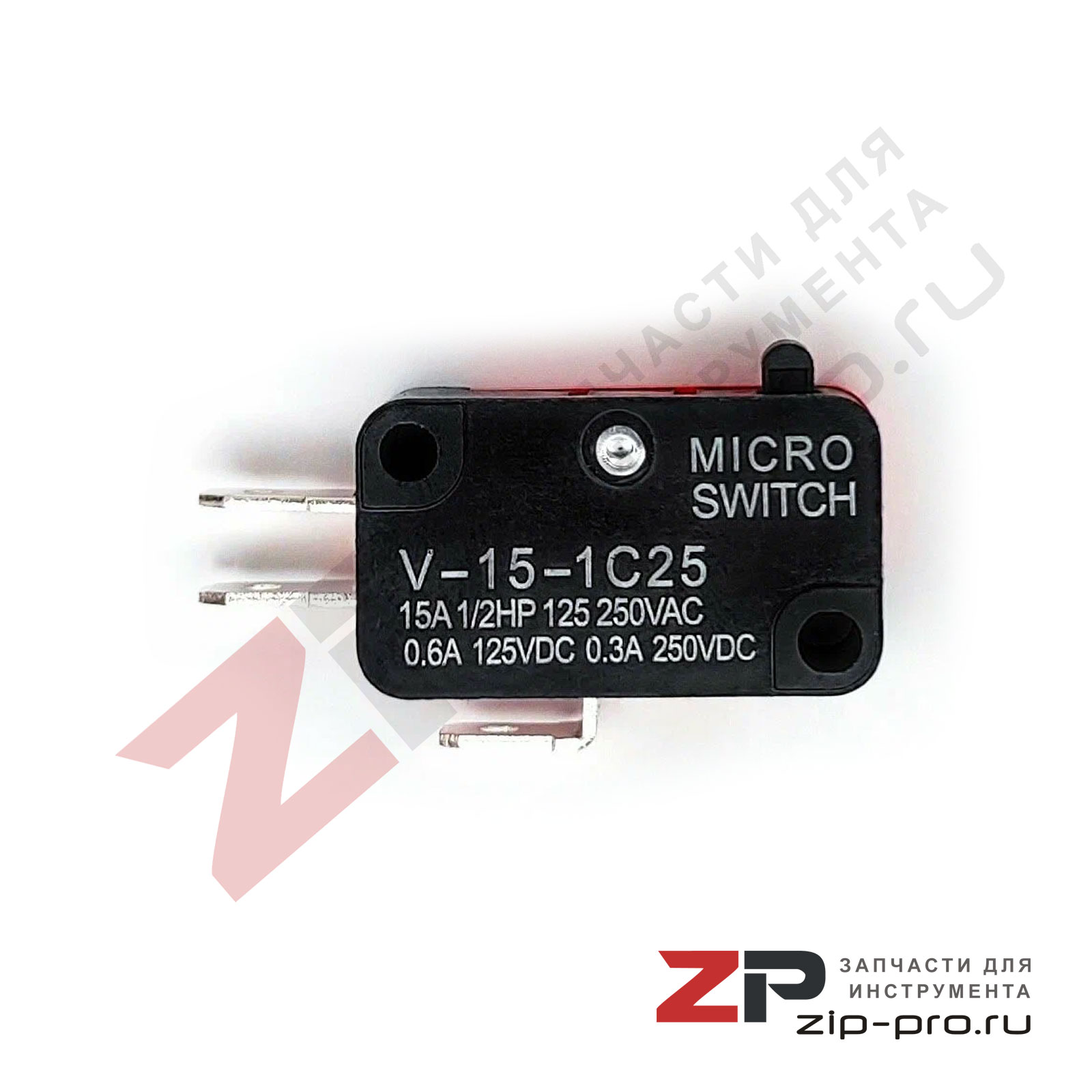 Микровыключатель концевой V-15-1C25 фото 2