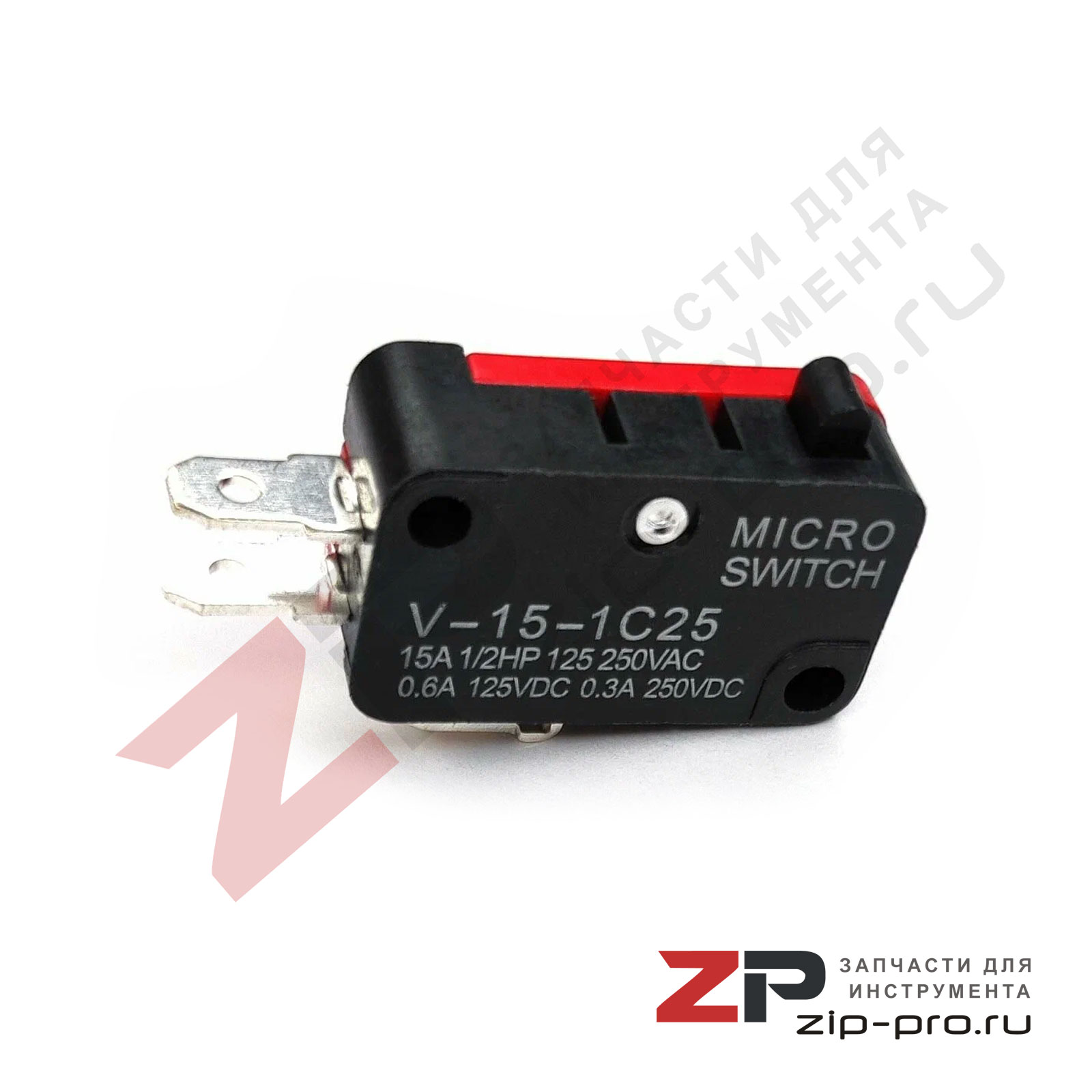 Микровыключатель концевой V-15-1C25 фото 3